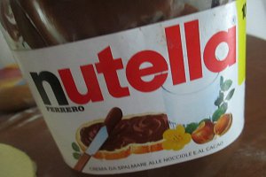 Cozonac floare cu nutella