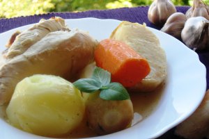 Rasol de pui cu legume