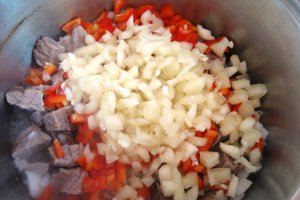 Tocanita cu carne de vita