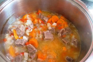 Tocanita cu carne de vita