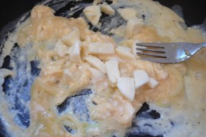 Oua amestecate cu tartufo,Uova strapazzate,mozzarella