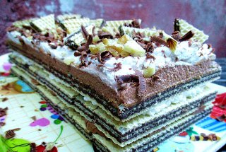 Wafers cake