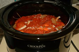 Rasol de vita cu legume la slow cooker Crock-Pot 4,7 L