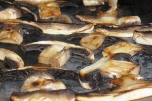 Tarta sarata cu ciuperci