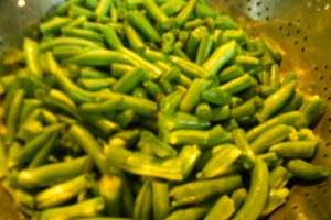 Salata de fasole verde cu piept de curcan