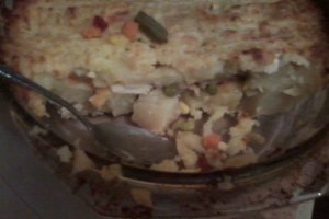 Gratin cu legume si branza