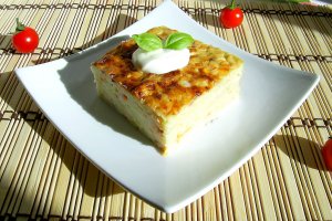 Tarta cu dovlecei si branza