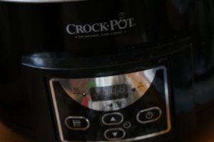 Porc cu smantana si ciuperci la slow cooker Crock-Pot 4,7 L