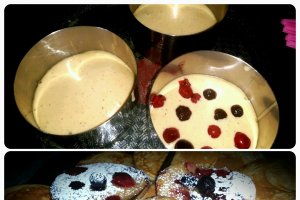 Pancakes cu vanilie si fructe de padure