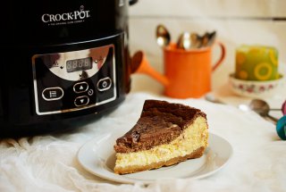 Cheesecake cu ciocolata la slow cooker Crock-Pot 4,7 L