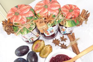 Gem exotic de prune cu nuca si anason stelat