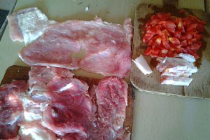 Rulada din carne de porc cu omleta