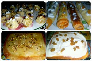 Tartine dulci  rulate