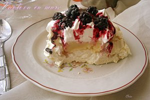Pavlova cu mure