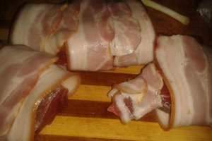 Carne de vita in bacon