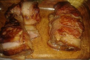 Carne de vita in bacon