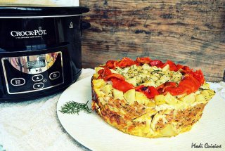 Musaca de Dorna la slow cooker Crock-Pot 4,7 L