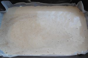 Prajitura cu zmeura si crema de ciocolata cu menta