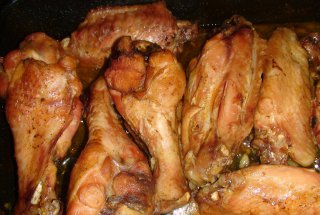 Friptura de curcan la tava
