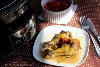 Pui cu lamaie si nuci la slow cooker Crock-Pot