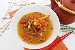 Supa de rata in stil asiatic la slow cooker Crock-Pot