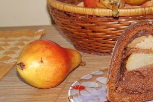 Guguluf de toamna cu dovleac si pere