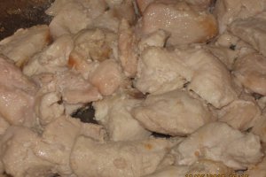 Stufat din piept de pui