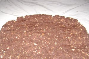 Salam de biscuiţi, reţetă pregatita rulada