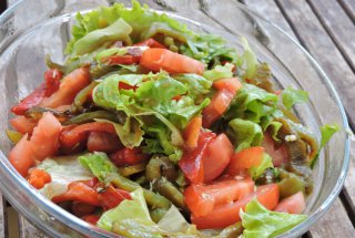 Salata de ardei copti