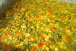 Omleta cu legume la cuptor