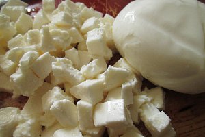 Lasagna cu carne si mozzarella