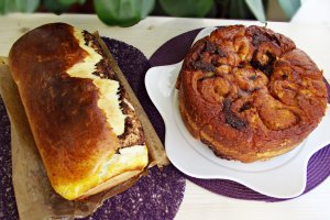 Cozonac cu zahar caramelizat
