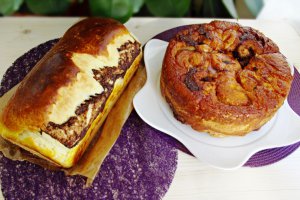 Cozonac cu zahar caramelizat