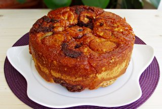 Cozonac cu zahar caramelizat