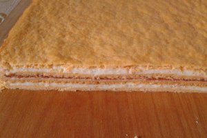 Prajitura cu foi cu bulion si crema de lime