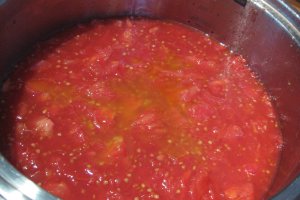 Ciorba de rosii in supa de pui