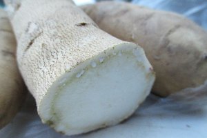 Piure de cartofi dulci cu ciuperci