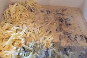 Lasagna cu ciuperci