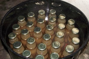 Nectar de mere cu menta