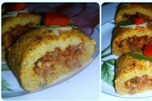 Rulada de cartofi cu carne