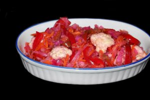 Salata de legume pentru iarna