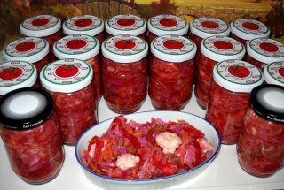Salata de legume pentru iarna
