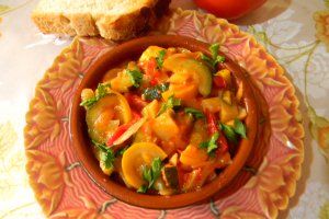 Ghiveci cu zucchini