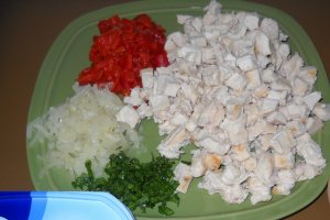 Placinta cu piept de pui