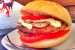Sandvis cu hamburger de curcan,ciuperci si rosii-5