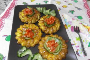 Mini omlete cu oua de prepelita