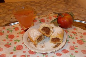 Strudel cu mere