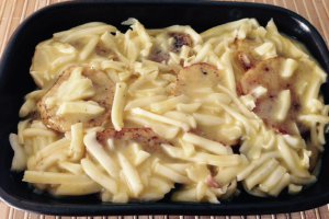 Cartofi gratinati cu kaizer