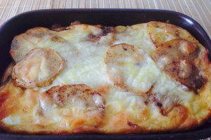 Cartofi gratinati cu kaizer