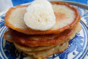 Pancakes cu banane